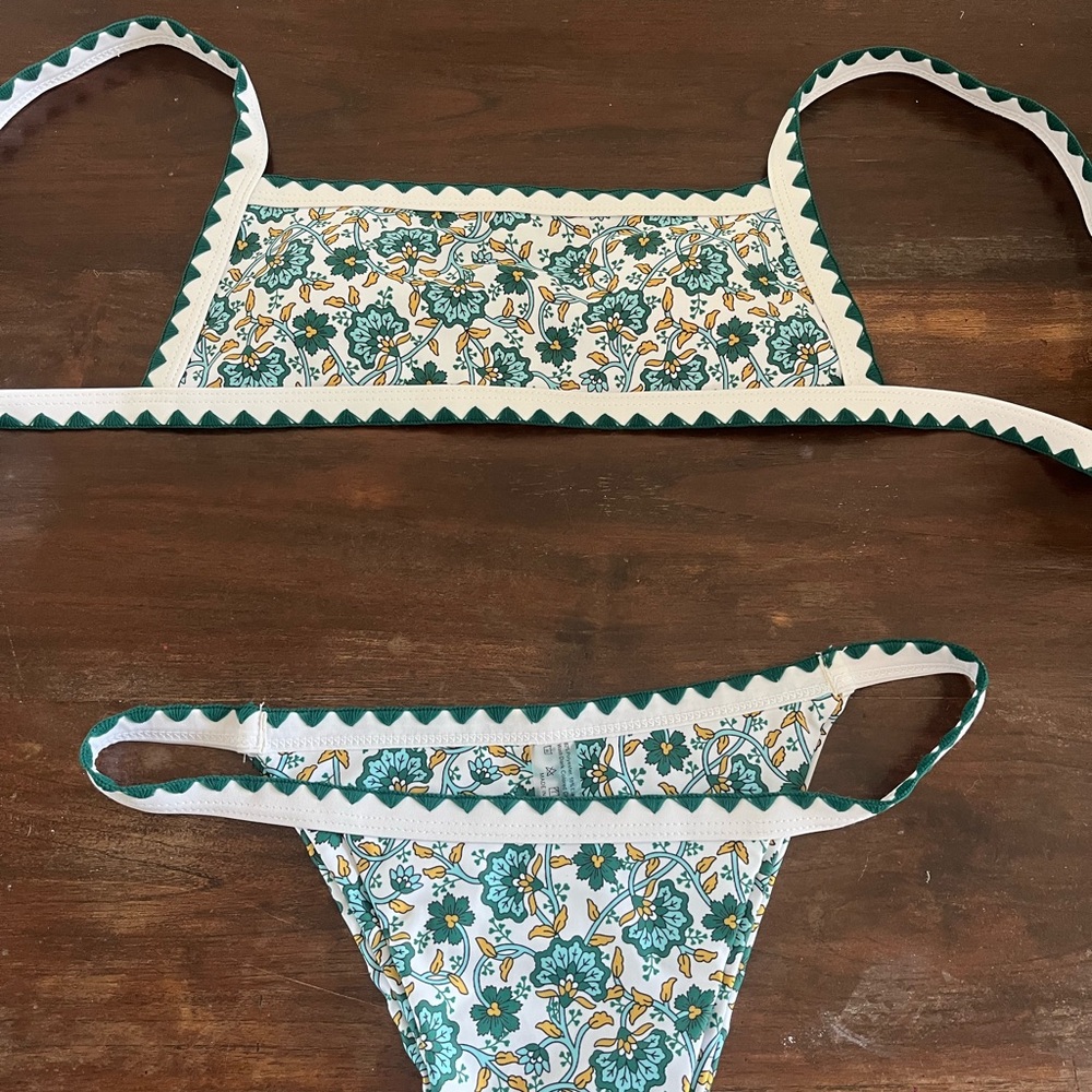 Floral Print Bikini Set